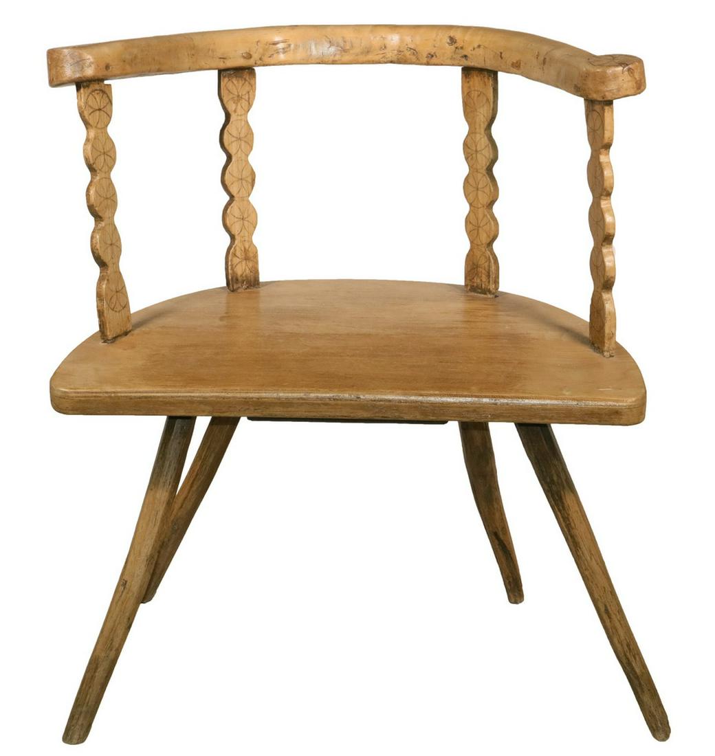 PRIMITIVE ARMCHAIR (1 of 2)