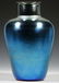 TIFFANY STUDIOS FAVRILE BLUE ART GLASS VASE