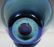 TIFFANY STUDIOS FAVRILE BLUE ART GLASS VASE - 4