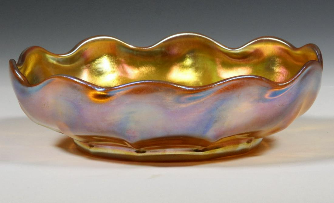 TIFFANY STUDIOS FAVRILE LOW BOWL (1 of 4)