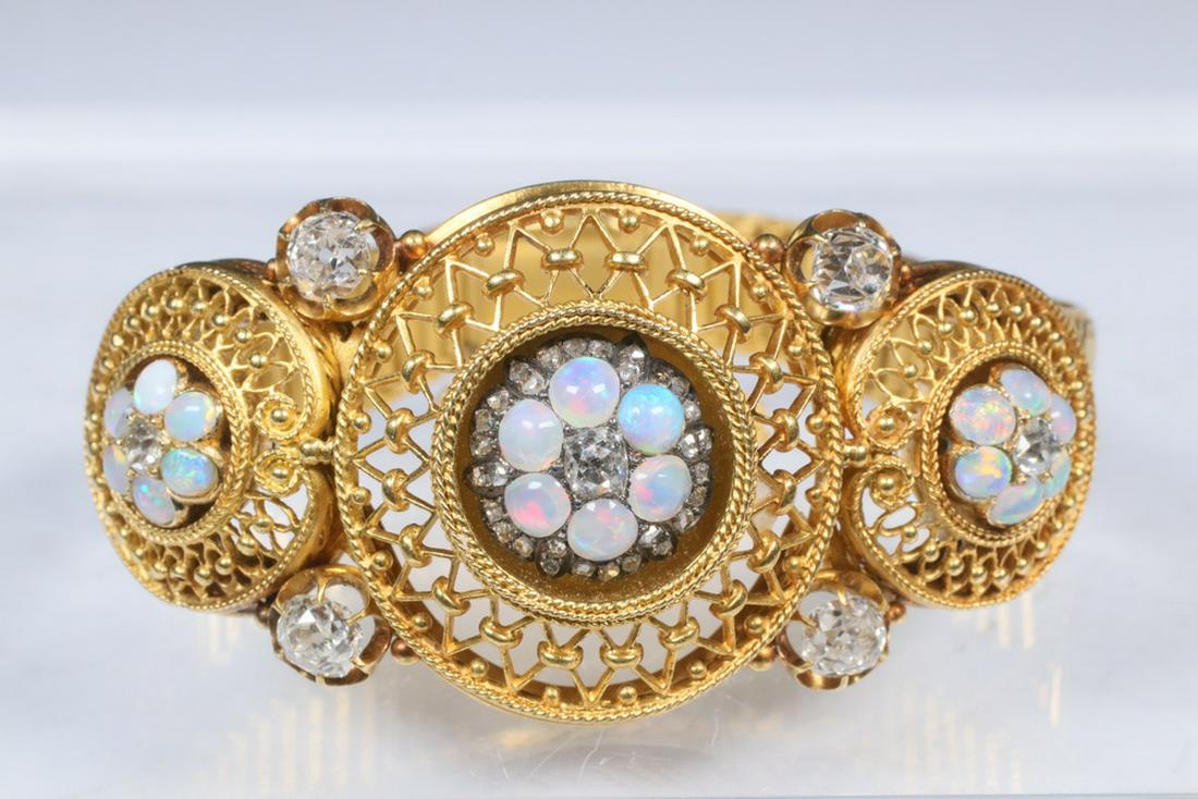 VICTORIAN 20K GOLD BRACELET (1 of 2)