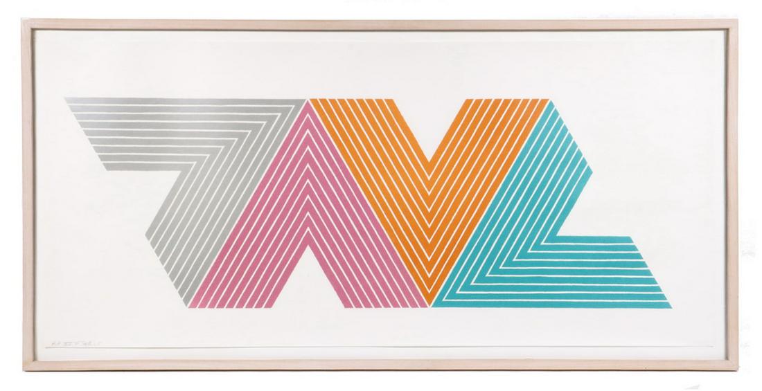 FRANK STELLA (NY/MA, 1936 - ) (1 of 2)