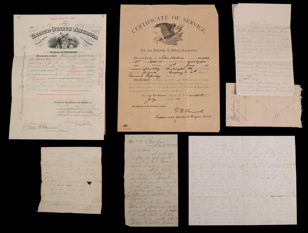 COLLECTION OF CIVIL WAR EPHEMERA (1 of 2)