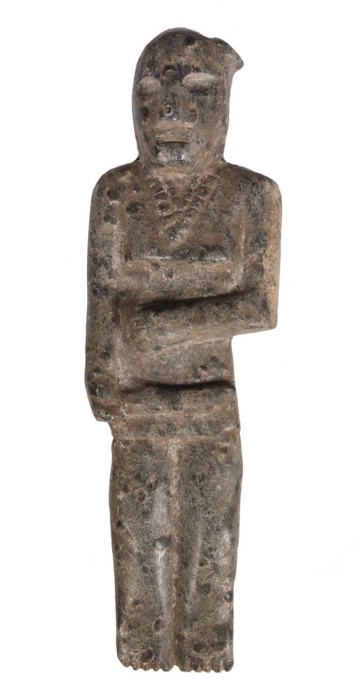 ARCHAIC NATIVE AMERICAN STONE IDOL (1 of 2)