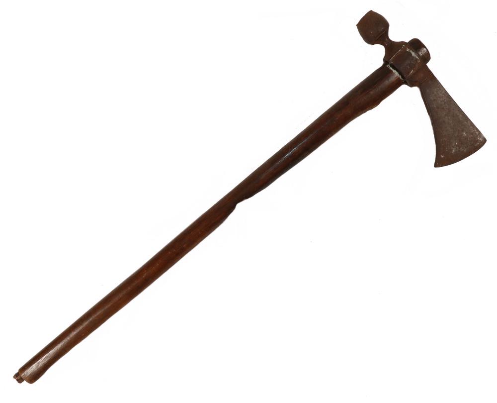 PLAINS INDIAN PIPE TOMAHAWK, CIRCA 1875 (1 of 4)