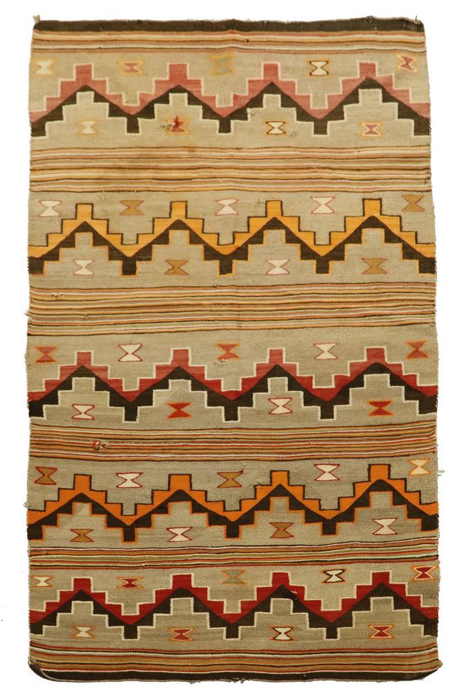 NATIVE AMERICAN RUG - 46" x 74" (1 of 6)