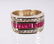 RUBY AND DIAMOND RING IN 14K GOLD