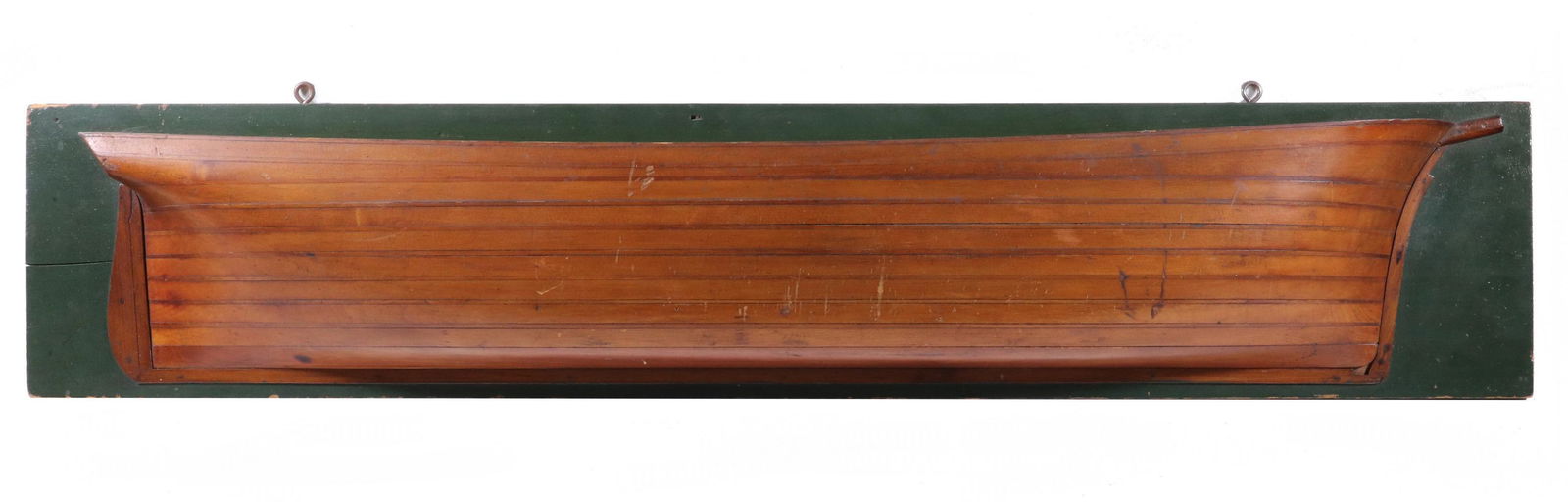 LAMINATED BUILDER'S HALF HULL Feb 29, 2020 Thomaston Place Auction Galleries in ME