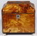 TORTOISESHELL TEA CADDY - 2