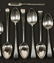 (21 PCS) ENGLISH GEORGIAN PERIOD FLATWARE - 3