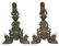 LION FIGURAL ANDIRONS
