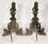 LION FIGURAL ANDIRONS - 2