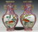 CASED PR CHINESE PORCELAIN RABBIT VASES - 3