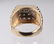 CONTEMPORARY 14K GOLD & DIAMOND RING - 3