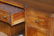 ADAM STYLE PAINTED KNEEHOLE DESK AND BENCH - 2