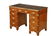 19TH C. THREE PART BRASS BOUND CAMPAIGN DESK