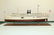 CASED BOARDROOM SHIP MODEL - 10