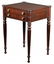 FEDERAL PERIOD SHERATON TWO-DRAWER STAND