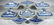 (8) CHINESE CANTON LIDDED SERVING DISHES