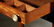 AMERICAN TWO DRAWER DROP LEAF WORK STAND - 5