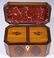 INLAID SATINWOOD TEA CADDY - 3