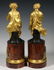 PR FRENCH GILDED BRONZE FIGURAL SCULPTURES - 6