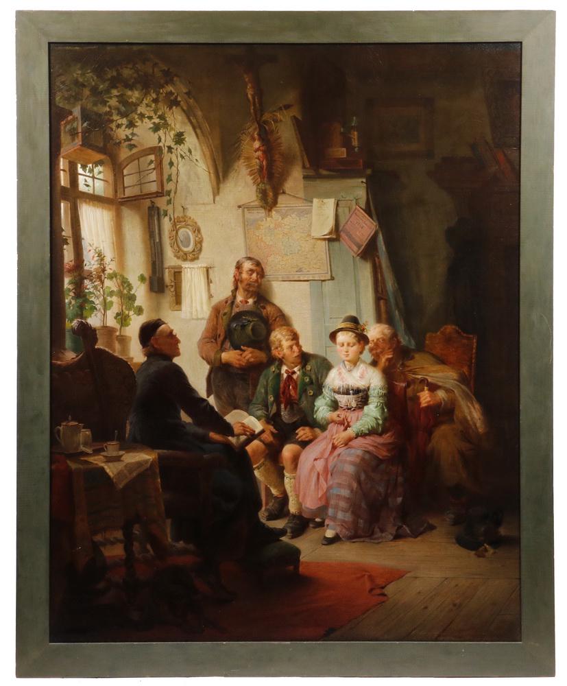 PETER BAUMGARTNER (GERMANY, 1834-1911) (1 of 6)