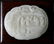 CHINESE CARVED WHITE JADE PANEL