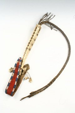 Native American Quirt Plains Indian c1870 Deer