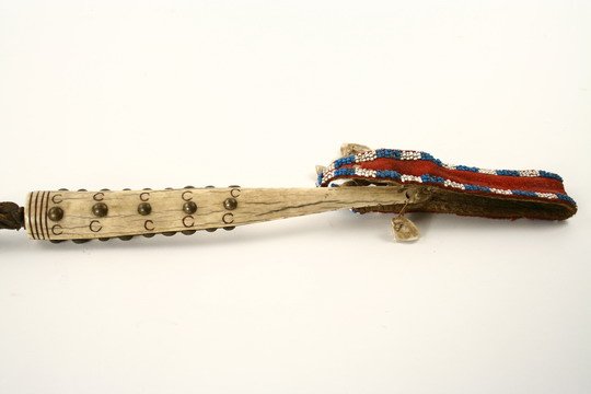 Native American Quirt Plains Indian c1870 Deer - 4