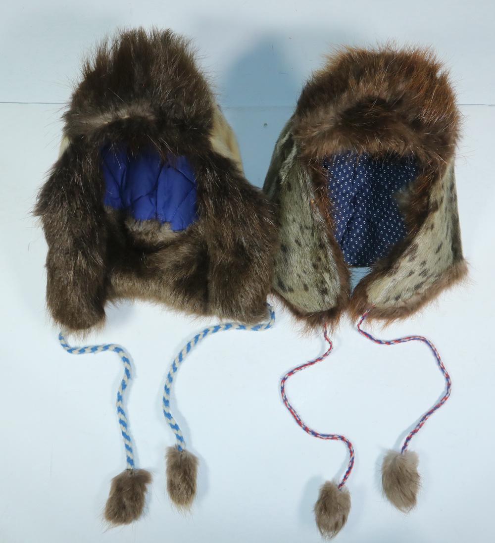 (2) ESKIMO FUR CAPS (1 of 2)