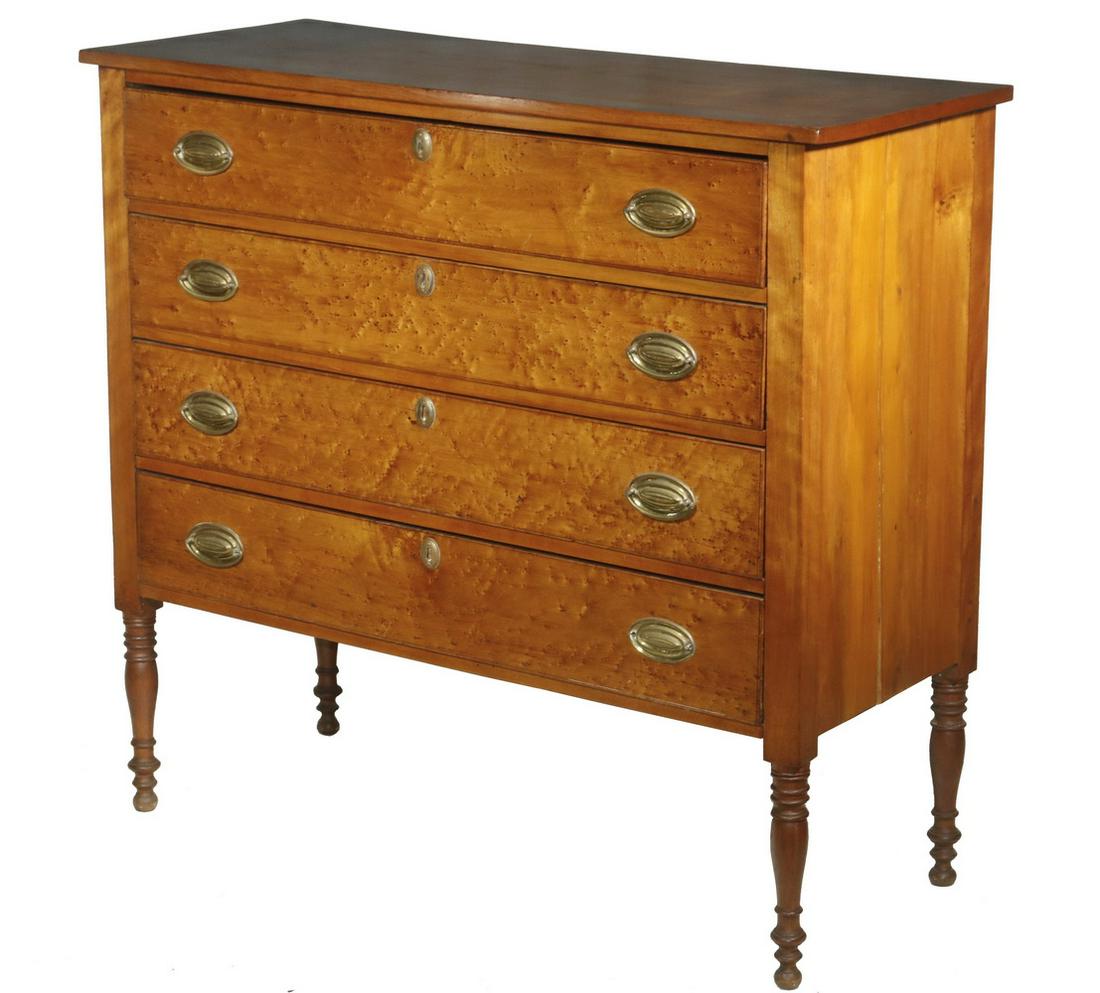 FOUR-DRAWER STATE OF MAINE CHEST (1 of 6)