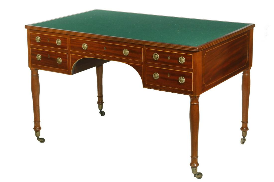ENGLISH REGENCY DESK (1 of 3)