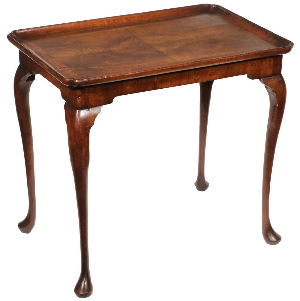 TRAY TOP QUEEN ANNE TEA TABLE (1 of 3)