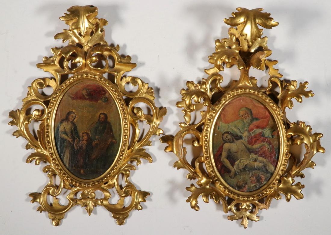 PR OF ITALIAN RELIGIOUS PAINTINGS (1 of 3)