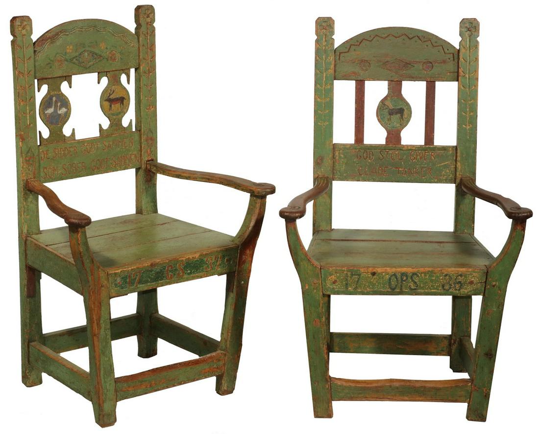 PR PAINTED SCANDINAVIAN ARMCHAIRS (1 of 7)