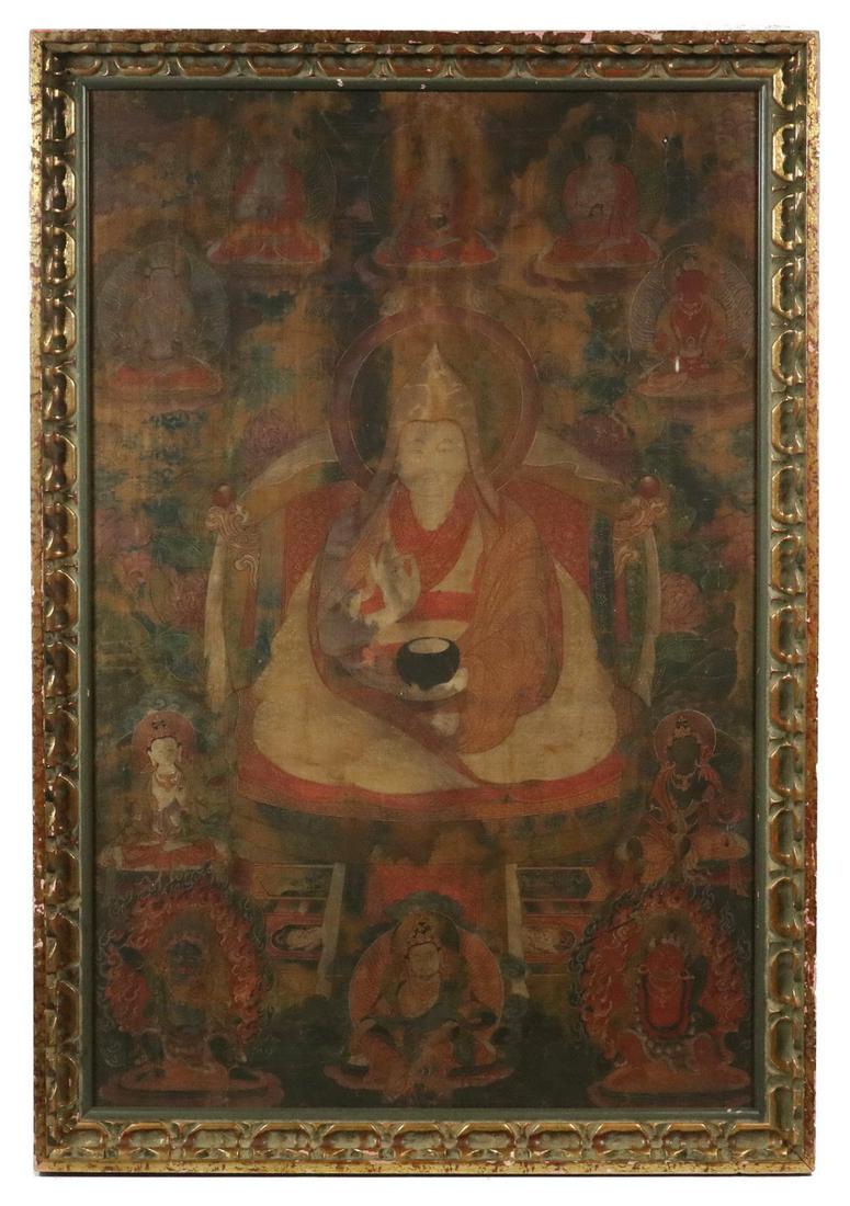 FRAMED EARLY THANGKA (1 of 4)
