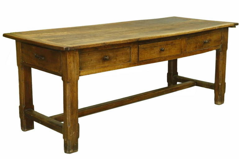 Continental Black Walnut Farm Table