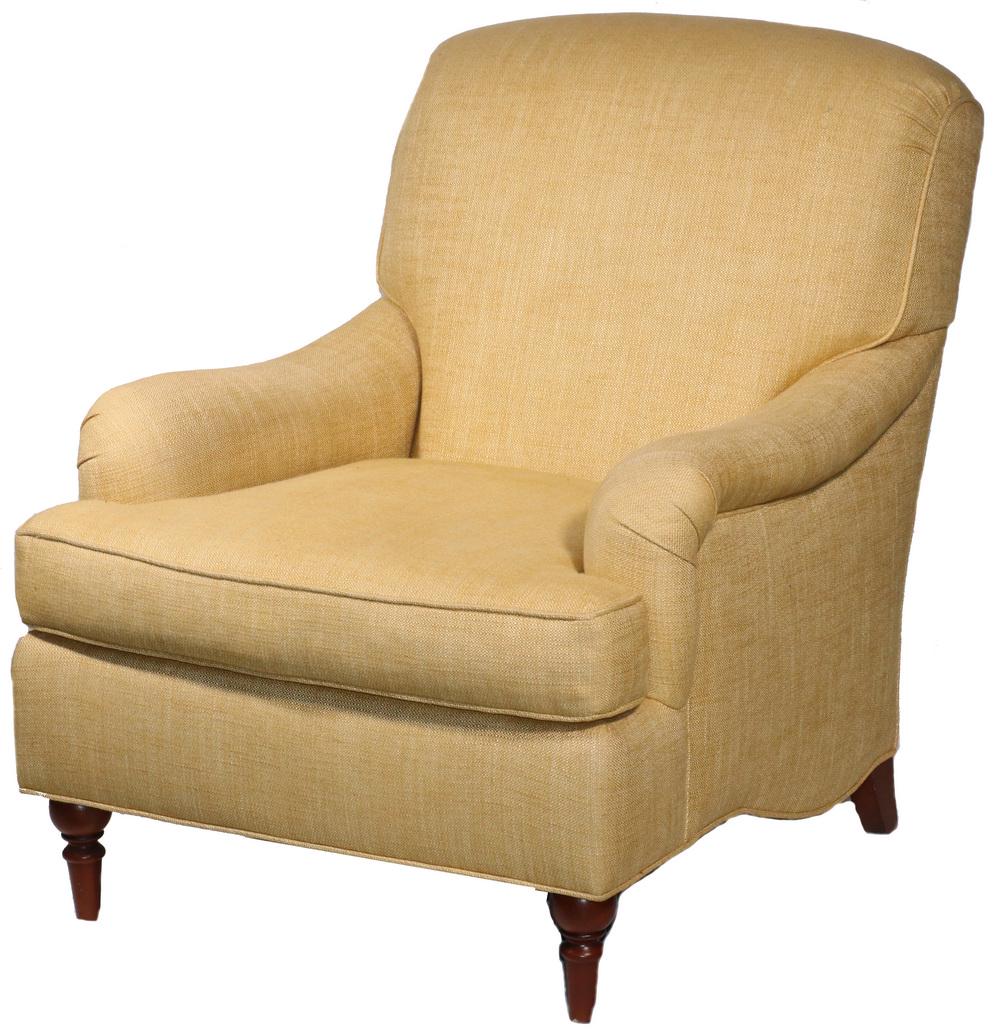 BRAUNSCHWIG & FILS OVERSTUFFED CHAIR (1 of 4)