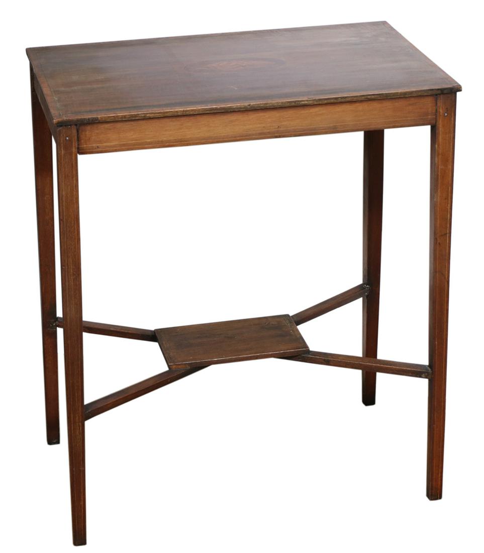 MAHOGANY LAMP TABLE (1 of 1)