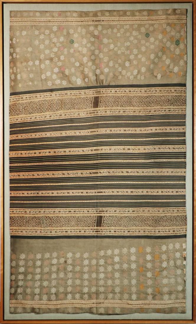 EARLY WOVEN INDONESIAN TEXTILE (1 of 2)