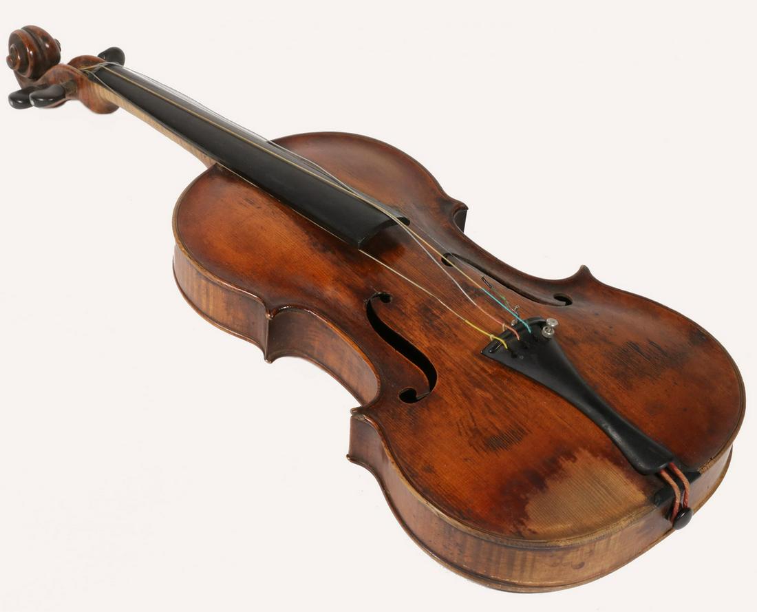 VIOLIN, GERMAN, DATED 1780, PAPER LABEL, POSSIBLY (1 of 6)