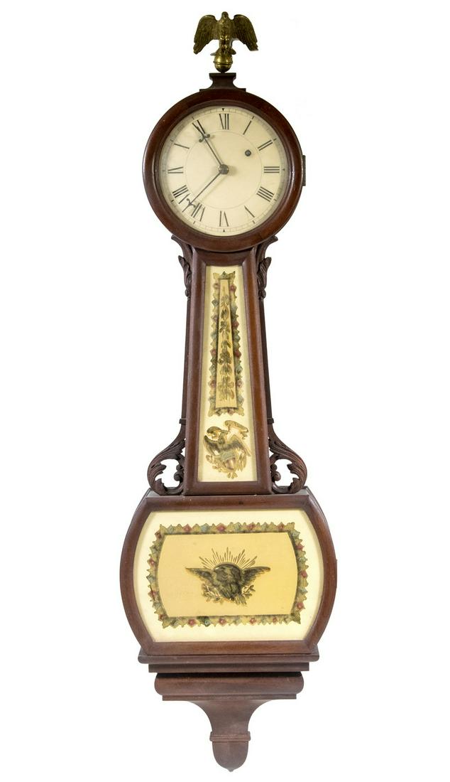 19TH C. BANJO CLOCK (1 of 6)