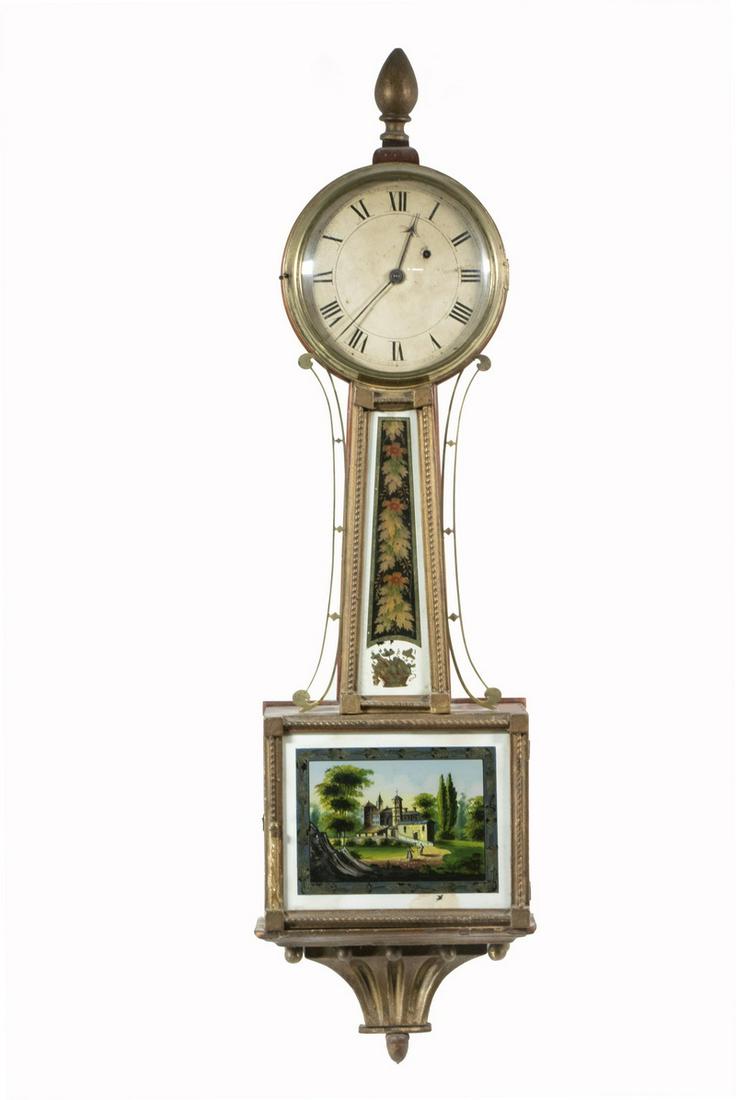 FEDERAL PERIOD BANJO CLOCK (1 of 5)