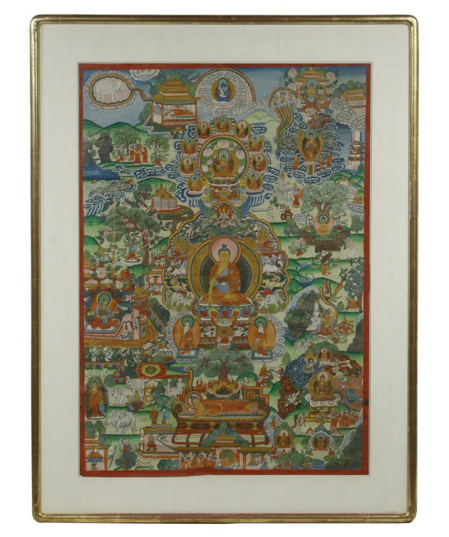 TIBETAN THAGKA (1 of 4)