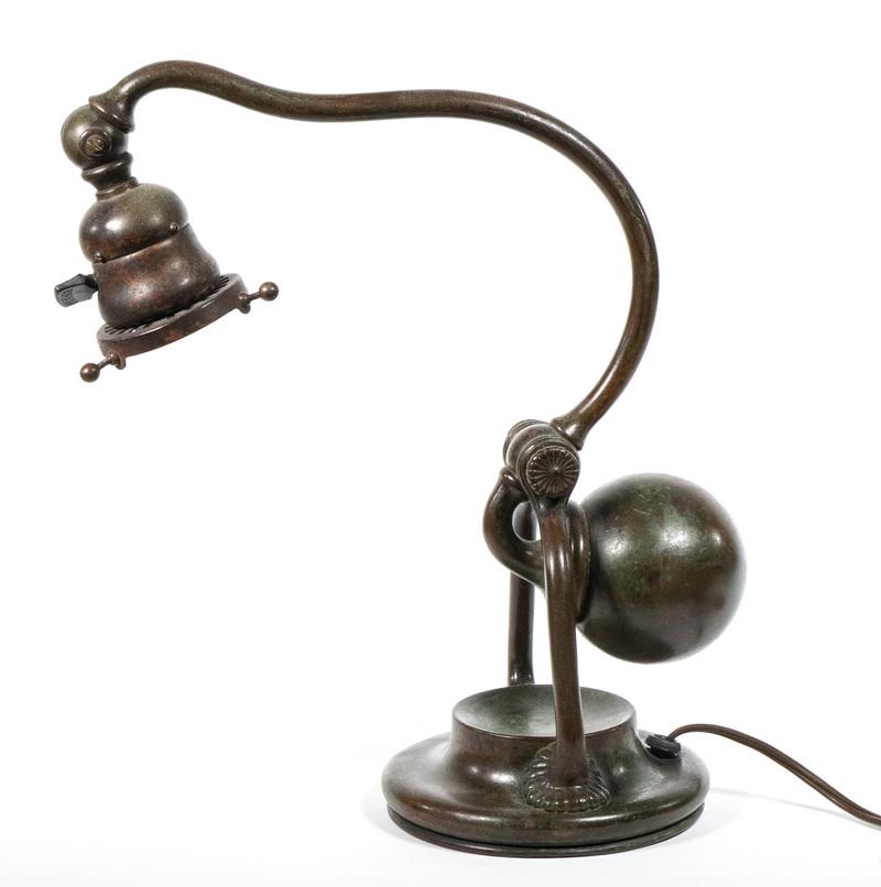 TIFFANY STUDIOS COUNTERBALANCE LAMP (1 of 3)