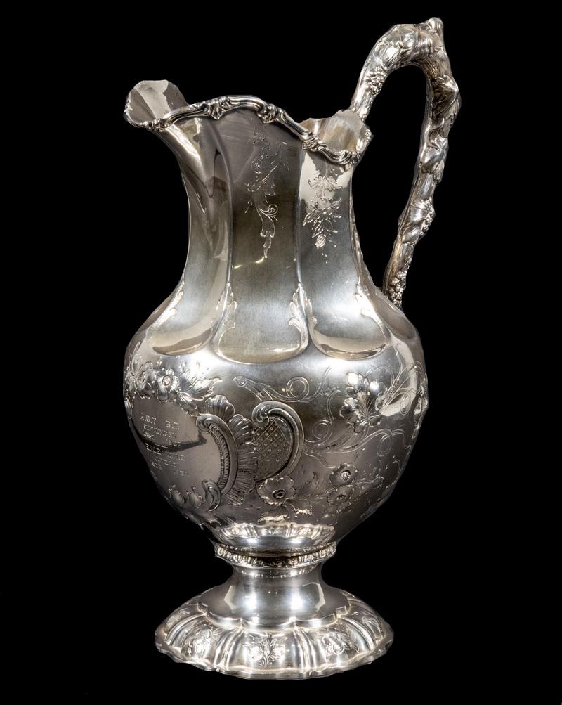 WILLIAM GALE & SON SILVER WATER PITCHER (1 of 4)