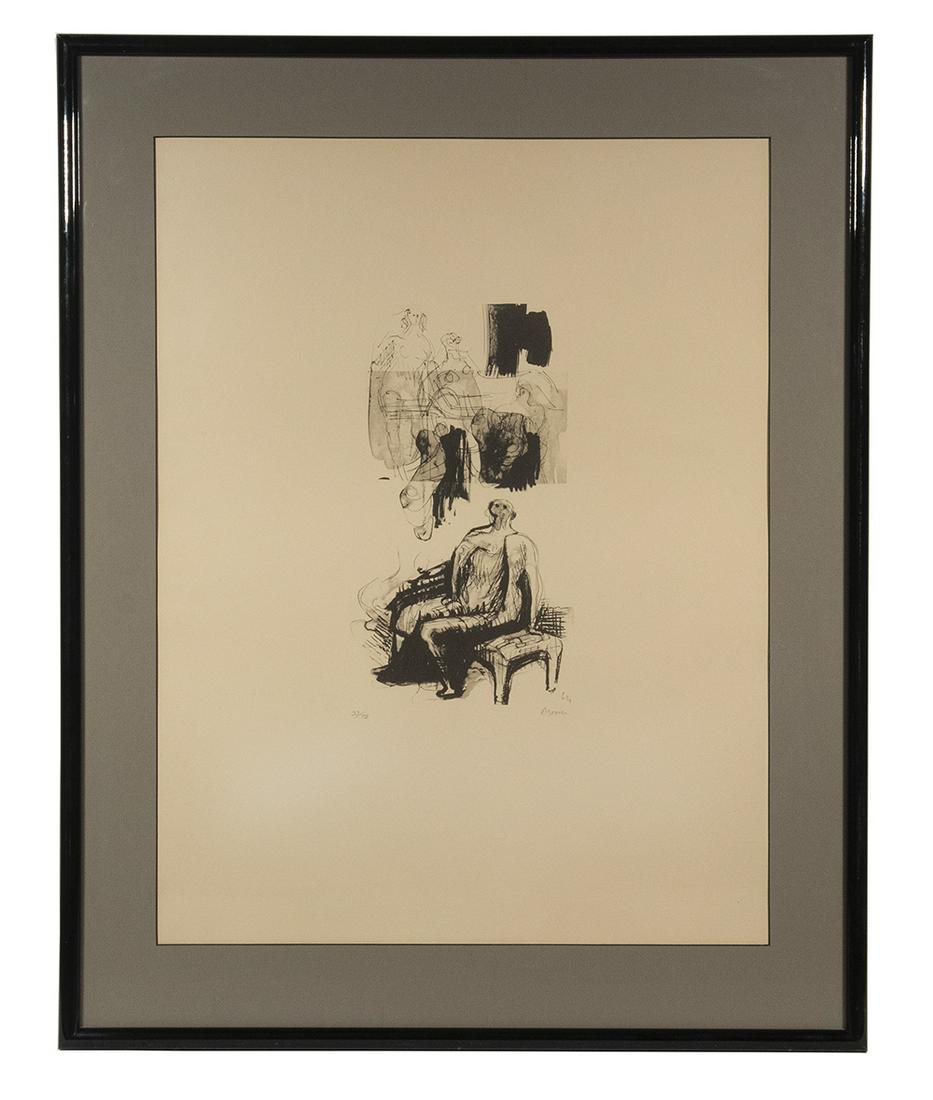 HENRY MOORE (UK, 1898-1986) (1 of 4)