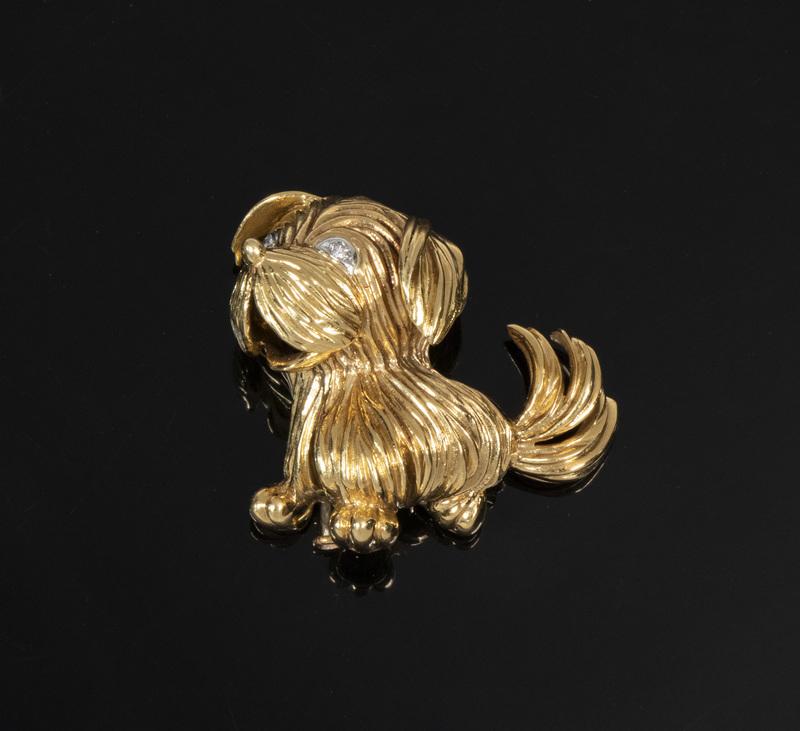 CARTIER TERRIER BROOCH (1 of 3)