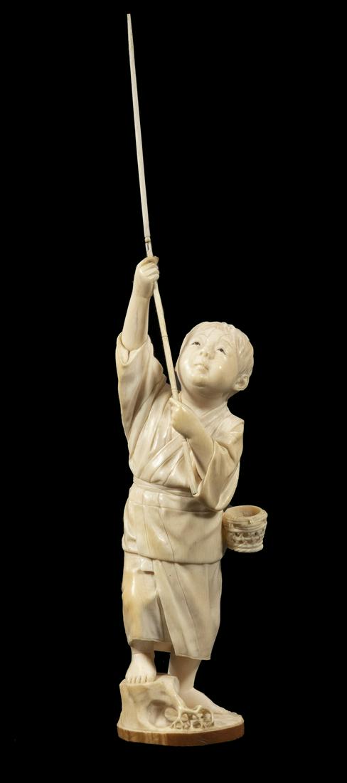 19TH C. JAPANESE  OKIMONO (1 of 5)